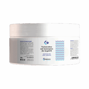 Natürliches Hanfsalz für das Bad